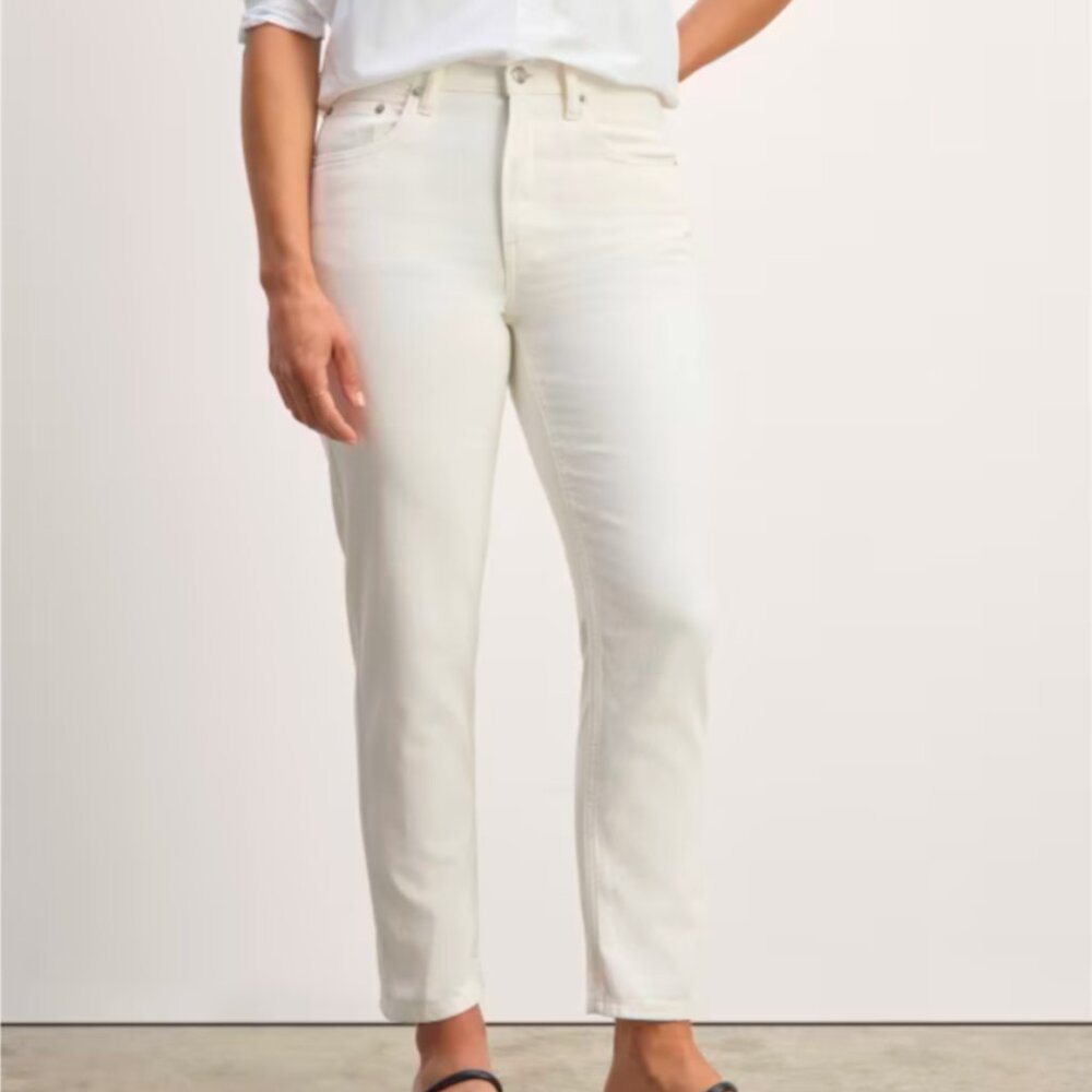 NWT Everlane Super Soft Relaxed Jeans - Bone - Size 31